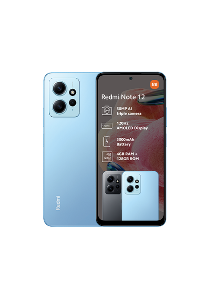 Xiaomi Redmi Note 12 128GB Dual Sim - Ice Blue