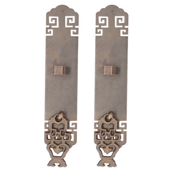 Retro Straight-Bar Double-Door Handle for Cabinets