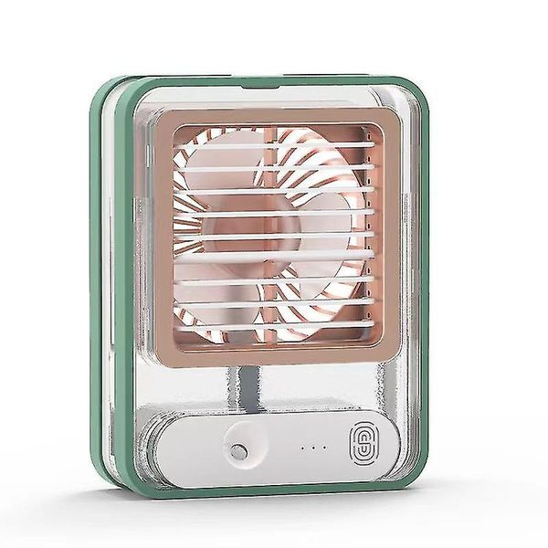 Rechargeable Mini Air Conditioning Fan With LED Night Light