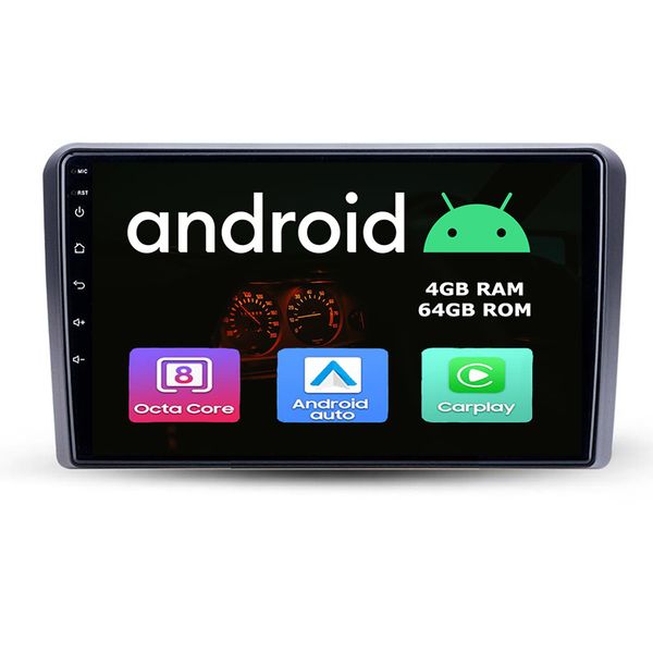 Audi A3 B7 2007 Compatible - 2012 High Spec Android GPS Navigation Radio with Carplay