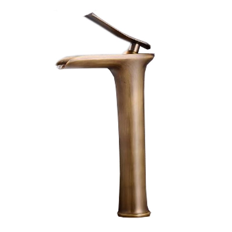 Trendy Taps Single Swivel Handle/Brass Tall Waterfall Bathroom Basin