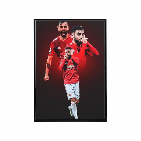 Bruno Fernandes Celebration Poster