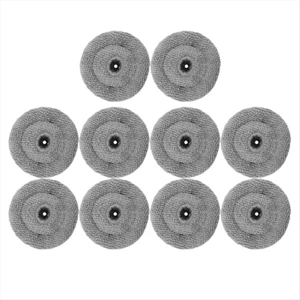 Edges Mop Cloths Replacement Part for Roborock S8 Maxv Compatible with None
