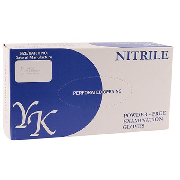 Examination Glove Nitrile Powder Free Extra Large 100's