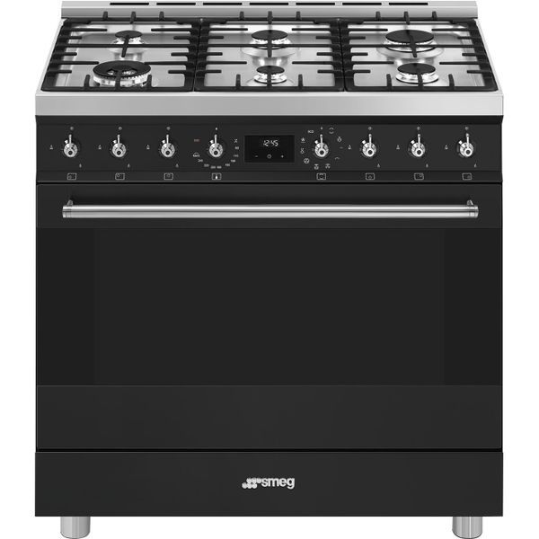 Smeg C9 90cm Symphony 6 burner Gas/Electric Freestanding Cooker