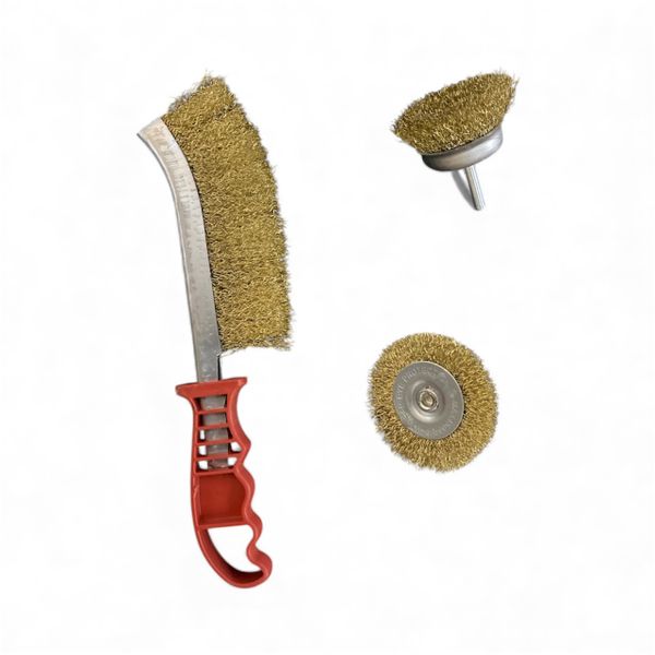 Wire Brushes for Cleaning Rust Removal 3 Pieces