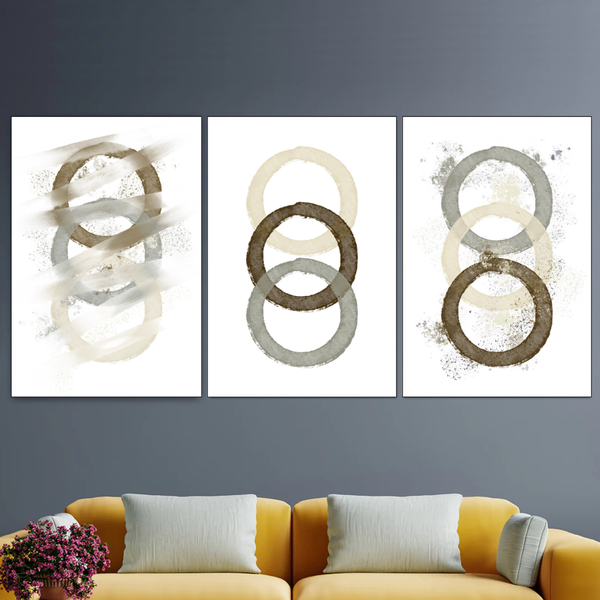 28X40Cm -Circle Abstract Modern image