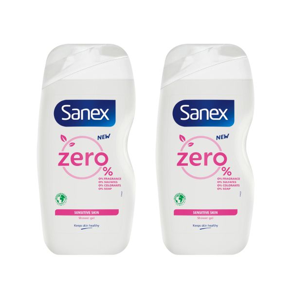 Sanex Zero Shower Gel Sensitive 2 x 500ml Shop Today. Get it