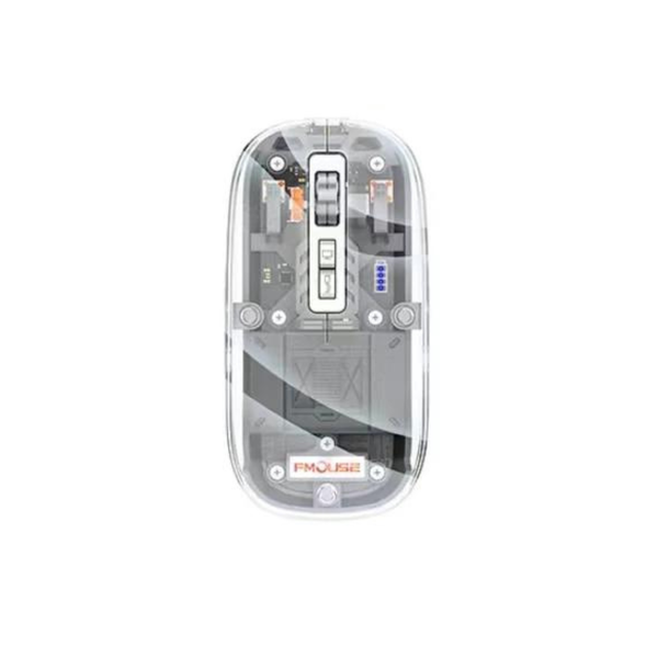 Transparent Wireless Bluetooth Mouse - Rechargeable Mouse