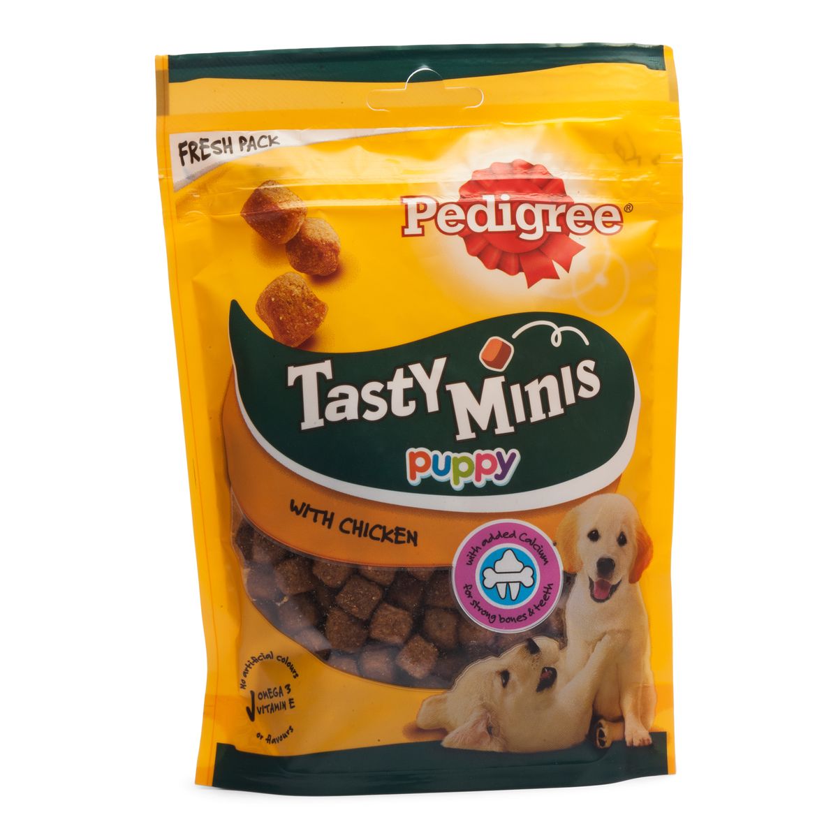 Pedigree Tasty Minis Puppy Chewy Cubes with Chicken 130g | Buy Online ...