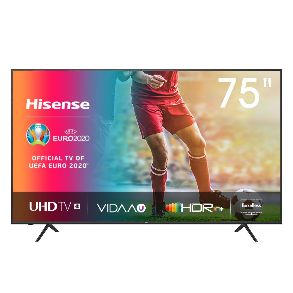 Hisense75" UHD Smart LED TV With HDR & Bluetooth Buy Online in South