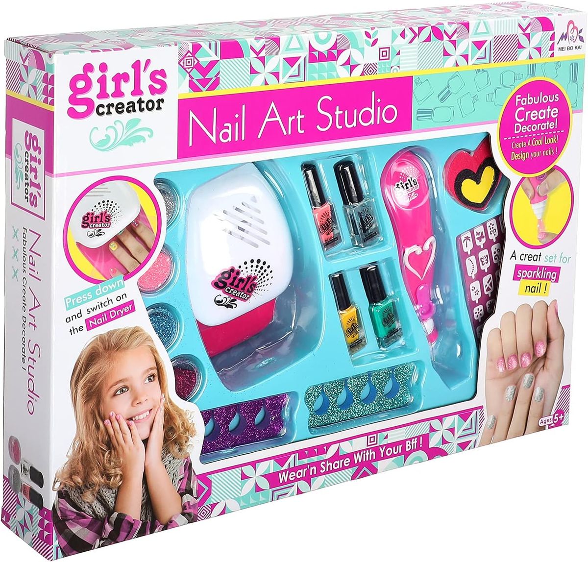 Girls Creator - Nail Glam Saloon - Kids | Shop Today. Get it Tomorrow ...