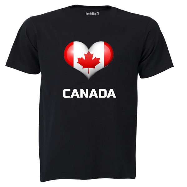 Love Canada - Mens - T-Shirt - White