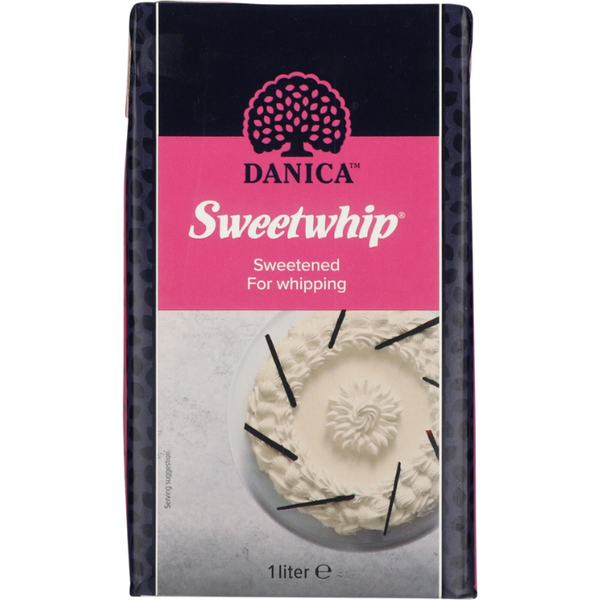 Sweetened Whipping Cream 1L - Danica