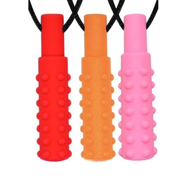 Silicone Sensory Chew Necklaces for Adults and Kids with Autism, ADHD