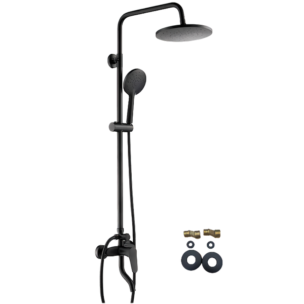 Shower Column Panel System 3 Modes Black