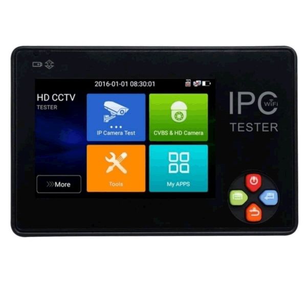 1080P 3.5 Inch Two In One Touch Screen IP+Analog CCTV Tester