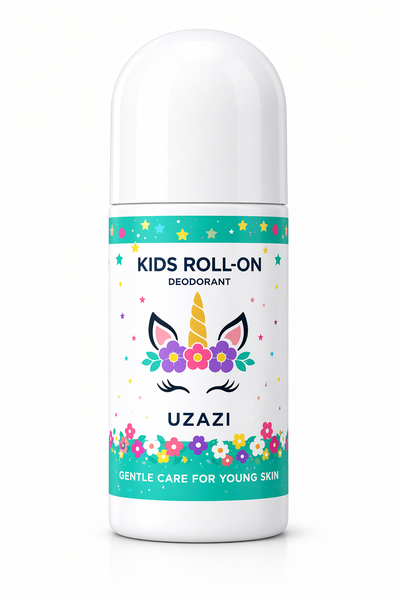 UZAZI Kids Roll-On Deodorant Kids Sensitive Skin, 50ml