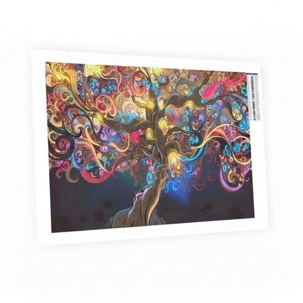 DIY Diamond Painting Kit for Adults - Psychedelic Tree(40x50cm)
