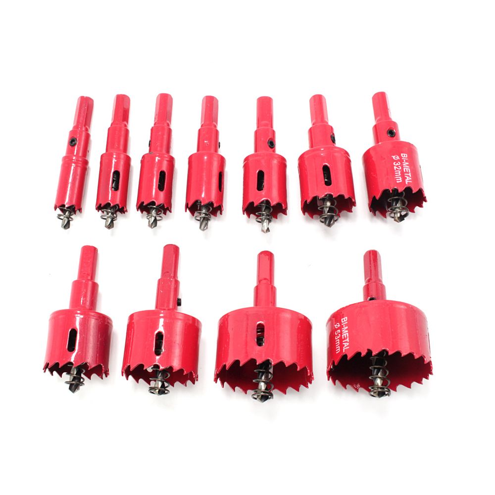11 Piece BiMetal Wood Hole Saws Drill Bit Cutter Set Shop Today. Get it Tomorrow!