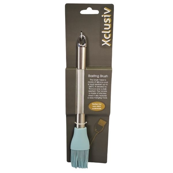 Xclusiv - Basting Brush - 26cm (Non-stick Heat Resistant &amp; Stainless Steel)