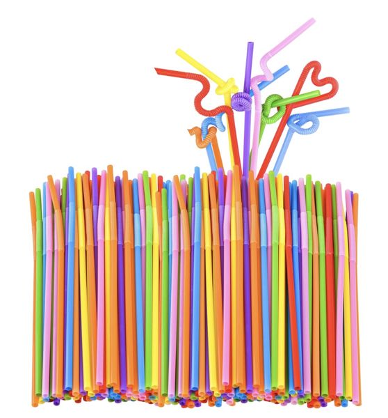 Sip, Sip, Hooray! The Ultimate Straw Sensation! 200 Multi-Coloured Pack!