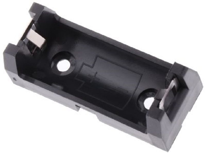Keystone (1029) Battery Holder, 2/3A x 1, Through Hole