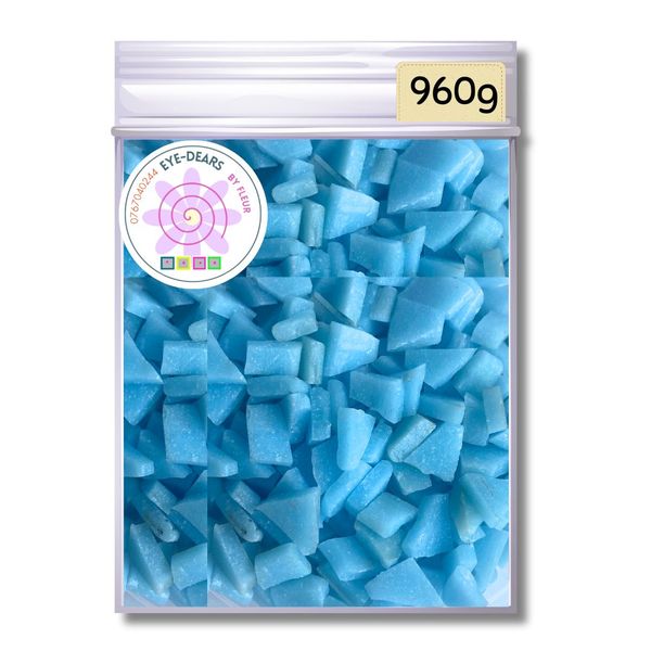 Mosaic Tiles Pre-cut Mid-Blue 960g (for crafting)