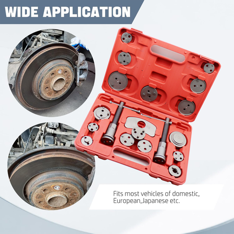 19 Piece Brake Caliper Compressor Wind Back Multi-Functional