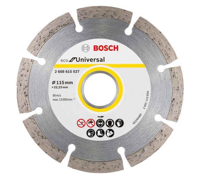2608615027 Universal Eco Diamond Cutting Disc (115mm)