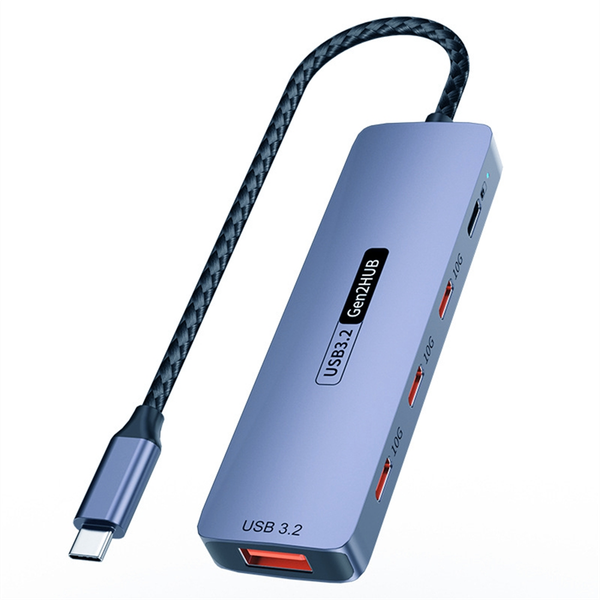 Usb C Hub Usb Type-C 3.2 Hub 10Gbps High Speed Pd100W Charging