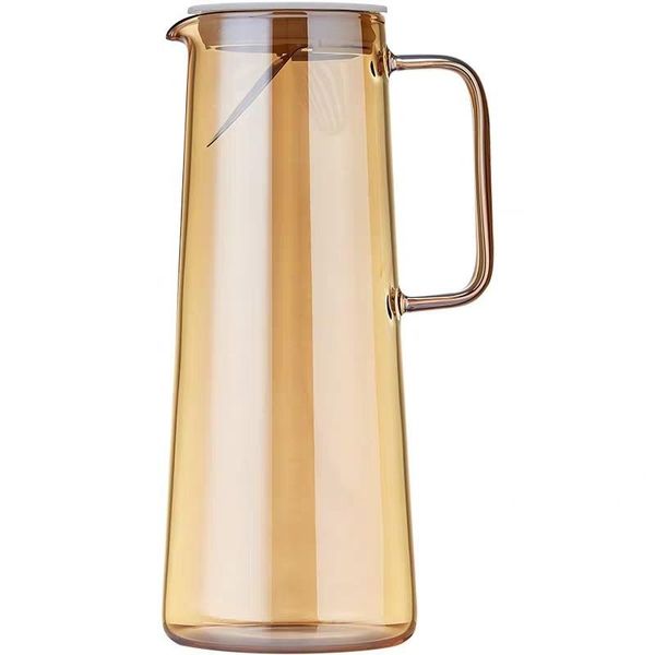 1500ml Nordic Fireproof Glass Kettles, Large Capacity Coffee Juice Coffee