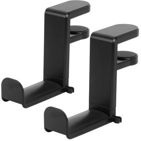 2-Pack 360 Rotating Headphone Stand Holder Gaming Swivel Headset Hanger Image