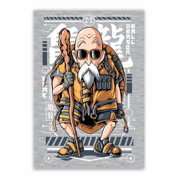 Master Roshi Poster A1 Shop Today Get It Tomorrow 0173