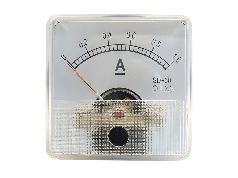 SD50 1ADC Panel Meter DC Amps 1A Range 45mm Shank 51x51mm