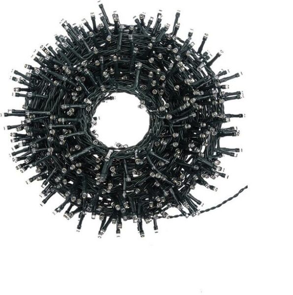 ZYF-144 Black Cable 50M LED Fairy Light Pink