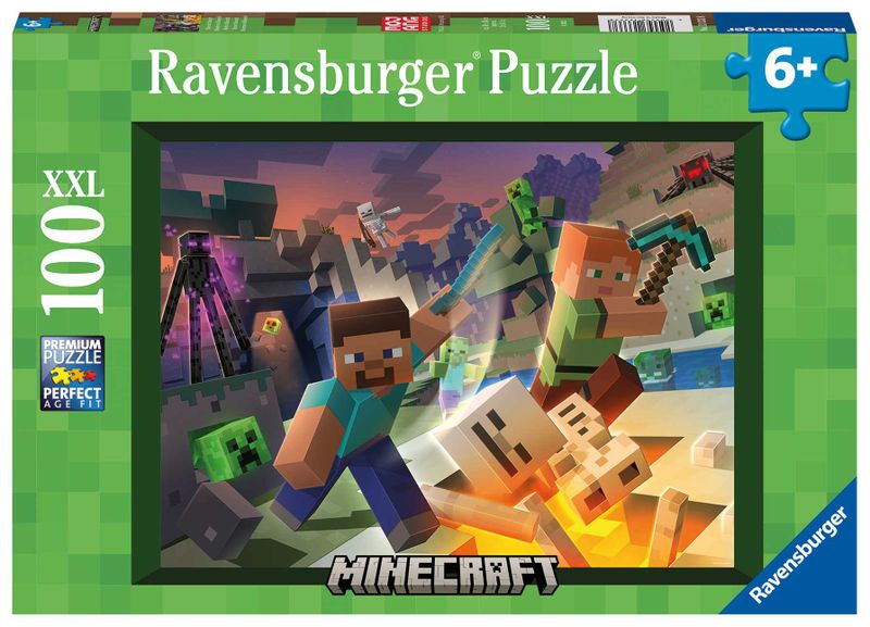 Ravensburger 100Piece Monster Minecraft
