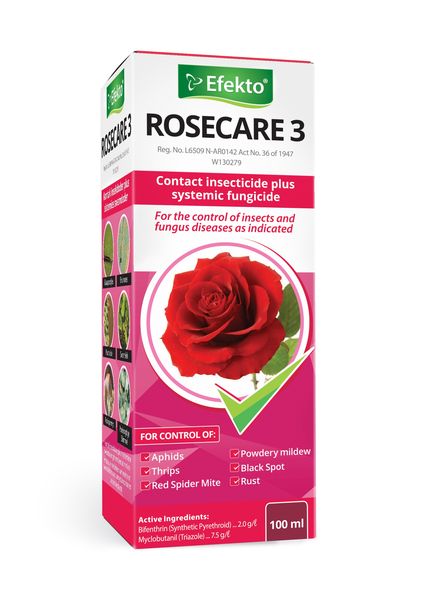 Efekto Rosecare 3 Insecticide &amp; Fungicide 100ml
