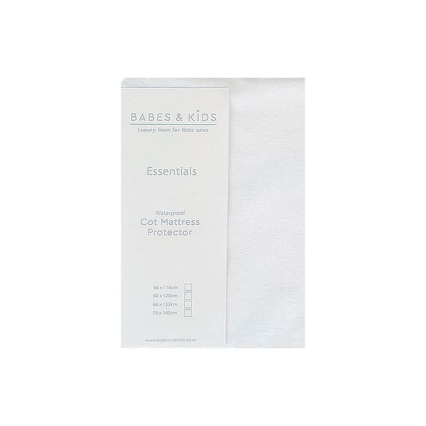 Babes &amp; Kids - 70x140cm Waterproof Cot Mattress Protector - X-Large
