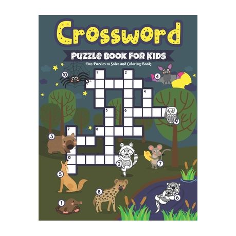 Crossword Puzzle Book For Kids Fun Puzzles To Solve And Coloring Book For Improve Problem Solving Games Fun Together Buy Online In South Africa Takealot Com