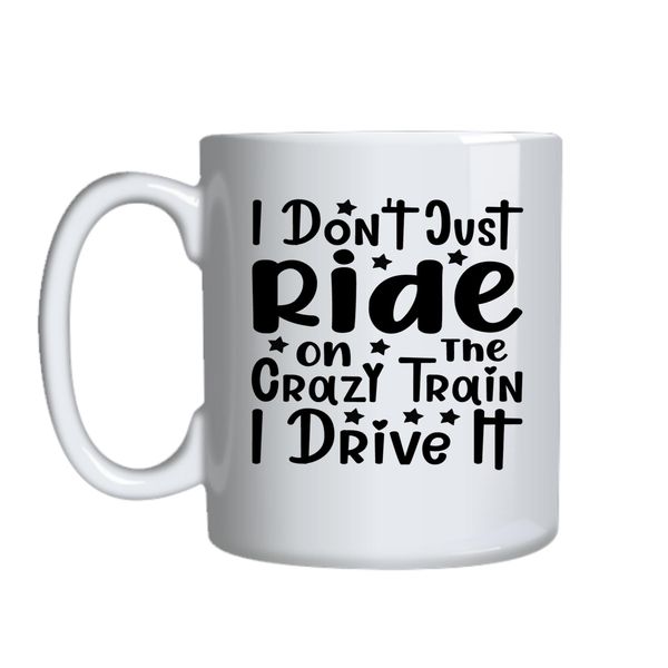 Drive Coffee Mugs for Him Her with Words Graphic Cups Design Present 050