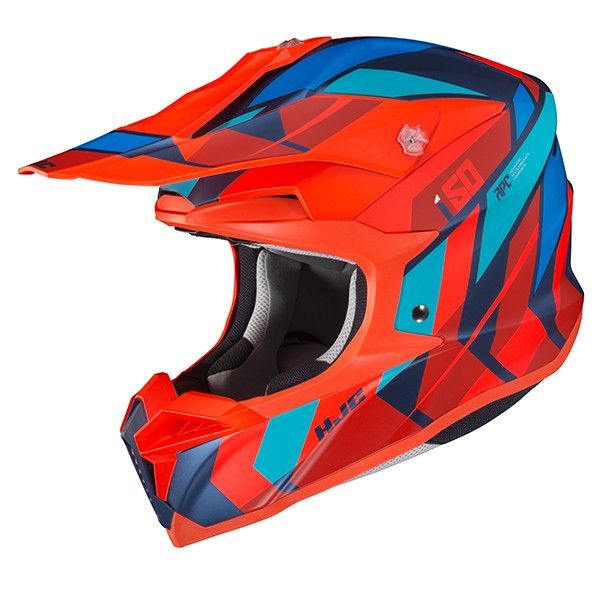Hjc I50 Vanish Orange/Blue Helmet image