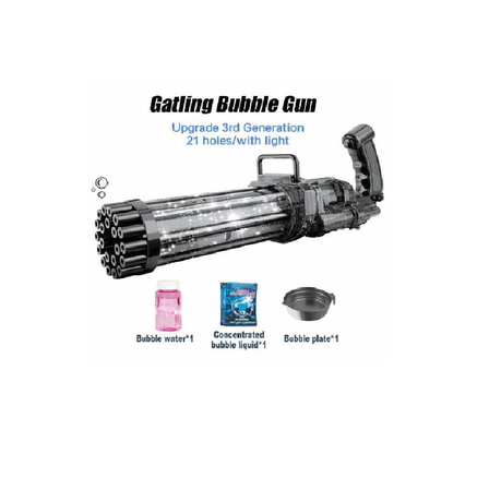 Gatling Bubble Guns, Bubble Gun Toys