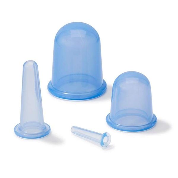 Silicone Cupping Therapy Sets (4 Pieces)