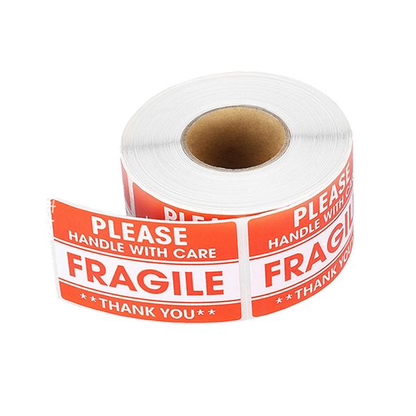 1 Roll Fragile Sticker(FGS-51-76-500)