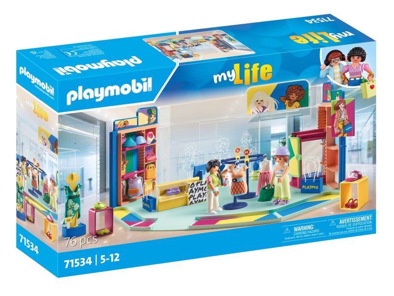 Playmobil My Life - Fashion Boutique Set - 76 Pieces
