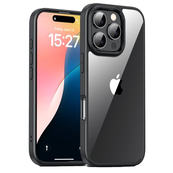 Liquid Crystal Case &amp; Glass Double Pack for iPhone 16 Pro / 16 Pro Max