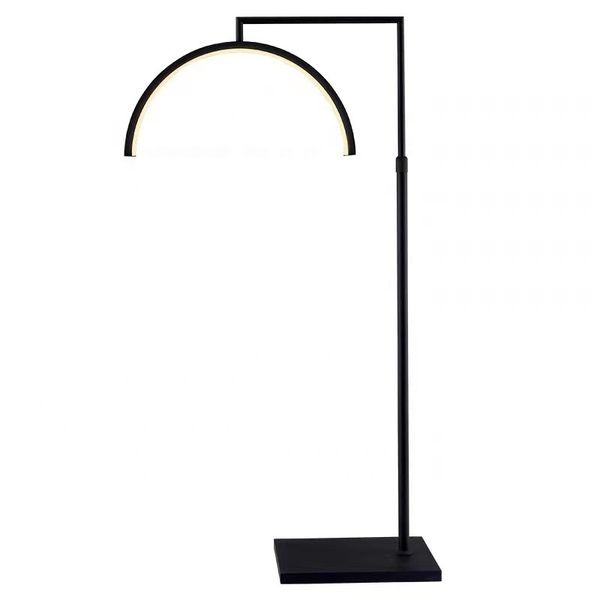 Half Moon U-Shape Adjustable LED Beauty Light with Cellphone Clip