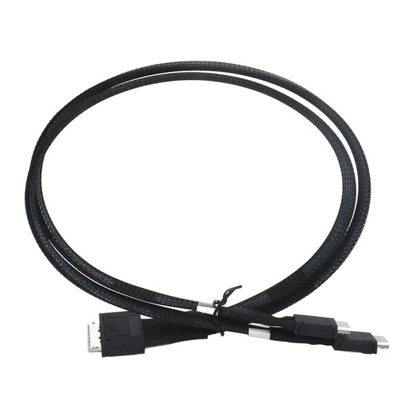 SFF-8611 to 2xSFF-8611 Cable 16Gbps SAS 3.0/4.0