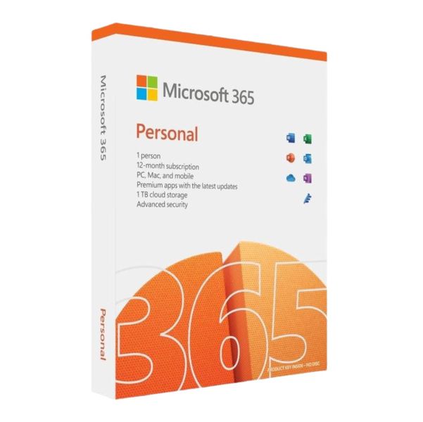 Microsoft 365 Personal Includes AI-powered Orange Package